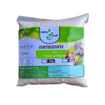 Adubo Fertilizante Cloreto De Potássio 5kg Frutíferas Adubo Fertilizante Cloreto De Potássio 5kg Frutíferas