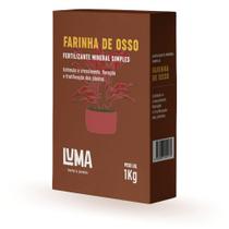 Adubo Fertilizante Farinha de Osso 1kg - Luma