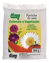 Adubo Fertilizante Farinha De Osso 500 Gramas Natural Em Pó