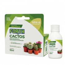Adubo Fertilizante Forth Cactos 60ml Orgânico Rende 12 L Adubo Fertilizante Forth Cactos 60ml Orgânico Rende 12 L