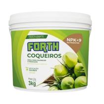 Adubo Fertilizante Forth Coqueiros Balde 3kg Alta Produção Adubo Fertilizante Forth Coqueiros Balde 3kg Alta Produção