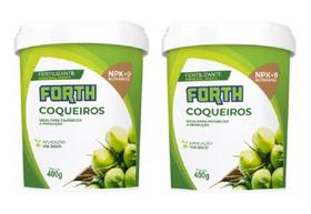 Adubo Fertilizante Forth Coqueiros Kit 2 x 400g