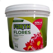 Adubo Fertilizante Forth Flores 3kg Completo Jardineira