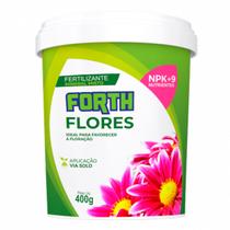 Adubo Fertilizante Forth Flores Pote 400g Npk-9 Nutrientes