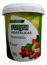Adubo Fertilizante Forth Hortaliças NPK Mineral Gran 400g