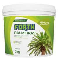 Adubo Fertilizante Forth Palmeiras Npk +9 Balde 3Kg