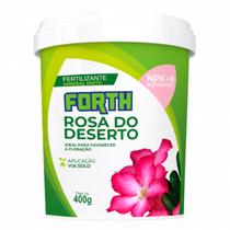 Adubo Fertilizante Forth Rosa Do Deserto 400g Floração Flor