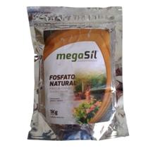 Adubo Fertilizante Fosfato Natural Reativo para Plantas Ornamentais, Gramado e Árvores Frutíferas 1 Kg - Megasil