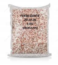 Adubo Fertilizante Granulado 20-10-20 5Kg.