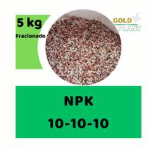 Adubo Fertilizante Granulado Npk 10-10-10 - 5kg - Gold Plant