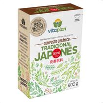 Adubo Fertilizante Mineral Misto Orgânico Japonês Bokashi 800g Farelado Caixa Vitaplan Nutriplan