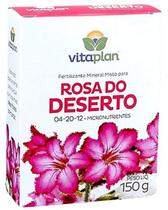 Adubo Fertilizante Mineral Misto Rosa do Deserto Flores 04-20-12 Caixa 150g Vitaplan Nutriplan