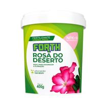 Adubo Fertilizante Mineral P/ Rosa Do Deserto NPK Forth 400g Adubo Fertilizante Mineral P/ Rosa Do Deserto NPK Forth 400g