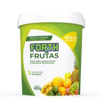 Adubo Fertilizante P/ Frutíferas NPK Forth Frutas 400g - Forth Jardim