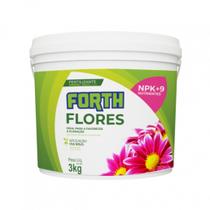 Adubo Fertilizante Para Flores NPK Forth Flores 3kg Adubo Fertilizante Para Flores NPK Forth Flores 3kg