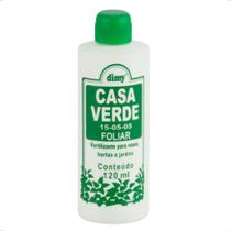 Adubo Foliar Dimy Casa Verde 120ml Fertilizante Líquido p/ Folhas Mais Verdes e Plantas Saudáveis