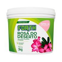 Adubo Forth Rosa do Deserto - 3kg Adubo Forth Rosa do Deserto - 3kg