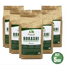Adubo Orgânico Bokashi 900g Plantfertil Kit 5un