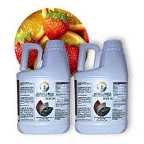 Adubo Para Frutíferas Concentrado 5 litros rendem 1000 litros de Calda - 2 unid. Adubo Para Frutíferas Concentrado 5 litros rendem 1000 litros de Calda - 2 unid.