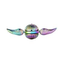 Adulto Portátil Cubo De Metal Giroscópio Fidget Antiestresse Spinner Brinquedos Para Escritório Casa