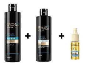 Advance Techniques Nutrição Completa + Shamp. + Cond. + Sérum Advance Techniques Nutrição Completa + Shamp. + Cond. + Sérum