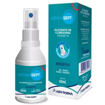 Advansept Gliconato De Clorexidina 1% Spray Com Solucao Dermatologica Com 60Ml