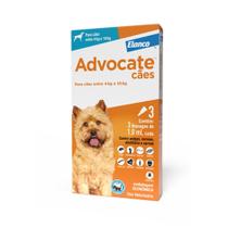 Advocate Cães 4 a 10kg 3 pipetas