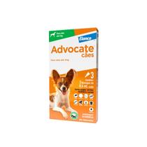 Advocate Combo Cães Até 4 Kg Antipulgas - 3 Pipetas Advocate Combo Cães Até 4 Kg Antipulgas - 3 Pipetas