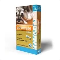 Advocate Elanco 1,0 mL para Cães de 4 Kg até 10 Kg - 1 Bisnaga Advocate Elanco 1,0 mL para Cães de 4 Kg até 10 Kg - 1 Bisnaga