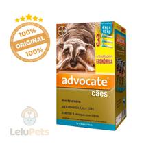 Advocate Elanco Antipulgas para Cachorro 4 à 10kg Kit com 3