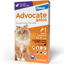 Advocate gatos 4 a 8kg - 3 pipetas Advocate gatos 4 a 8kg - 3 pipetas