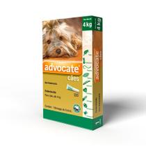 Advocate P Cães Até 4Kg C/3 Bisnagas De 0,4Ml - Elanco