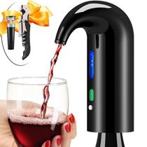 Aerador de vinho elétrico Decanter Higfra com abridor de vinho e caixa de presente