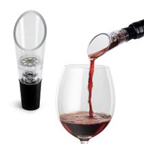 Aerador de vinho Pourer TenTen Labs (pacote com 2) com caixa de presente - preto