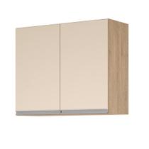 Aéreo 2 Portas Cozinha Isabela Amêndoa Off White