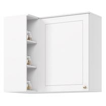 Aéreo Canto Reto 01 Porta Americana Branco HP Aéreo Canto Reto 01 Porta Americana Branco HP