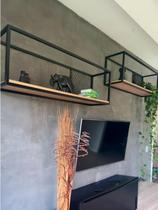 Aéreo Chic 120 cm Estilo Industrial