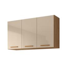 Aéreo Clarice 1,20 mt 3 portas Amêndoa Off White