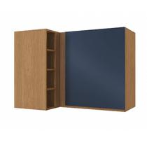 Aéreo de Canto Ciela 1 Porta R647 Kappesberg Canela e Azul