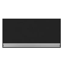 Aéreo de Geladeira Armário Martin para Cozinha Preto