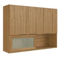 Aéreo Decibal CO14400 Montenegro 120cm 4 Portas Com Nicho Aéreo Decibal CO14400 Montenegro 120cm 4 Portas Com Nicho