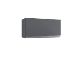 Aéreo Geladeira Andreia 60 cm 1 Porta Cinza - AJL Móveis