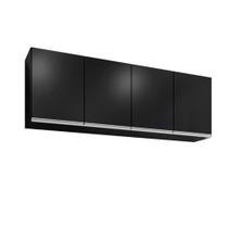 Aéreo Lavinia 160cm Para Cozinha Preto - Vallisa Decor