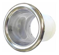 Aero Duto 4 Fiamon Plástico Cromado para Caixas Acústicas Aero Duto 4 Fiamon Plástico Cromado para Caixas Acústicas