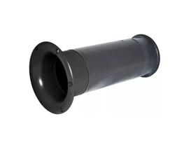 Aero Duto Profissional 3 Polegadas Preto Kit C/ 2 Peças