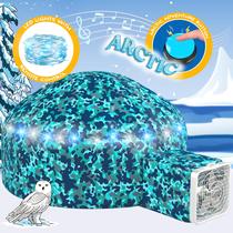 Aerodome W&O Arctic Camo com luzes LED e botão de efeitos sonoros - Infla em segundos - Tenda de camuflagem inflável - Forte para crianças de 3 a 12 anos - Tenda inflável - Tenda inflável - Tenda militar (ventilador não incluído) Aerodome W&O Arctic Camo com luzes LED e botão de efeitos sonoros - Infla em segundos - Tenda de camuflagem inflável - Forte para crianças de 3 a 12 anos - Tenda inflável - Tenda inflável - Tenda militar (ventilador não incluído)