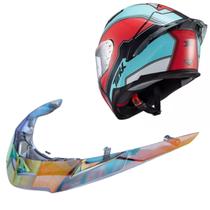 Aerofólio Spoiler Capacete texx Raptor REDFIRE