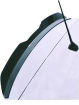 Aerofólio TAOS VW Acrilico Autocolante Black Piano