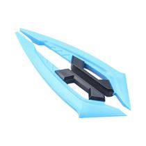 Aerofólios Universais Para Motocicleta, 1 Par De Spoilers Laterais, Adesivo Dinâmico Aerodinâmico