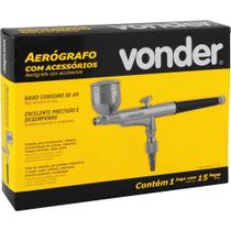 Aerógrafo Com Acessórios 15 Peças Vonder Aerógrafo Com Acessórios 15 Peças Vonder